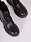 Ботинки из натуральной кожи с шнуровкой в тон и боковой молнией - фото 7054