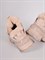 Кроссовки из натуральной кожи бежевого оттенка с утепленной меховой подкладкой - фото 7071