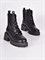 Ботинки с натуральной кожи с шнуровкой и боковой молнией - фото 7123