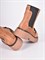 Ботинки из натуральной мягкой замши коричневого цвета с декором спереди - фото 7243