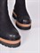 Ботинки из нубука черного цвета с эластичной вставкой - фото 7280