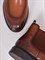Ботинки-челси коричневого оттенка - фото 7470