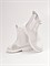 Высокие ботинки с текстильной сеткой и натуральной мягкой кожи в белом цвете - фото 7809