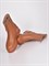 Ботинки  из натуральной мягкой кожи  в коричневом цвете на широком каблуке - фото 8113