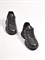Однотонные кроссовки  из натуральной кожи черного цвета - фото 8202