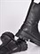 Зимние ботинки черного цвета на рельефной подошве - фото 8537