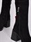 Ботфорты зимние черного цвета на устойчивом каблуке - фото 8906