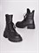 Однотонные ботинки  из натуральной кожи с высокой шнуровкой - фото 9077