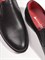 Туфли черного цвета из натуральной перфорированной кожи - фото 9746