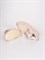 Женские ботинки кремового цвета из натуральной кожи - фото 9992